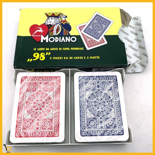 Carte gioco plastificate - da,