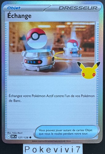 Carte pokemon echange - carte, 127/128