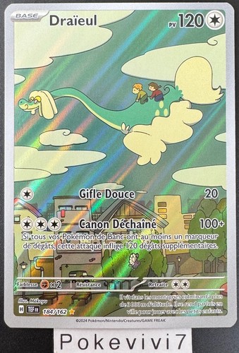 Carte pokemon draïeul - pokemon, 184/162