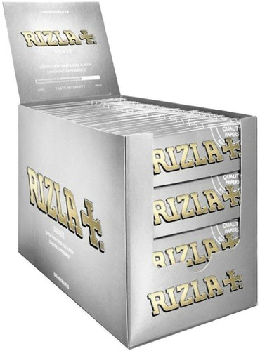 100 quaderni rizla - rizla, silver