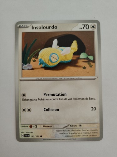 Carte pokémon insolourdo - -,