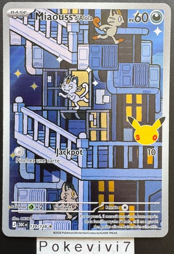 Carta pokemon miaouss - pokemon, 139/128