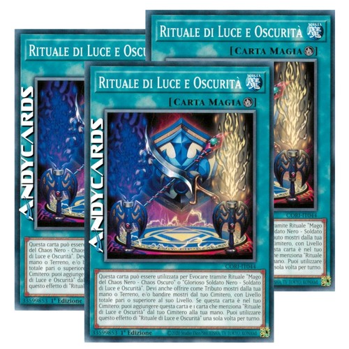 Rituale luce oscurità 3x - luce,