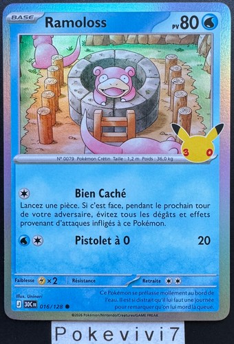 Carta pokemon ramoloss - ramoloss, 016/128