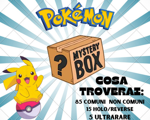 Box mistery pokémon - mistery, carte
